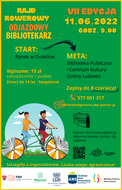 Rajd rowerowy – Odjazdowy Bibliotekarz 2022