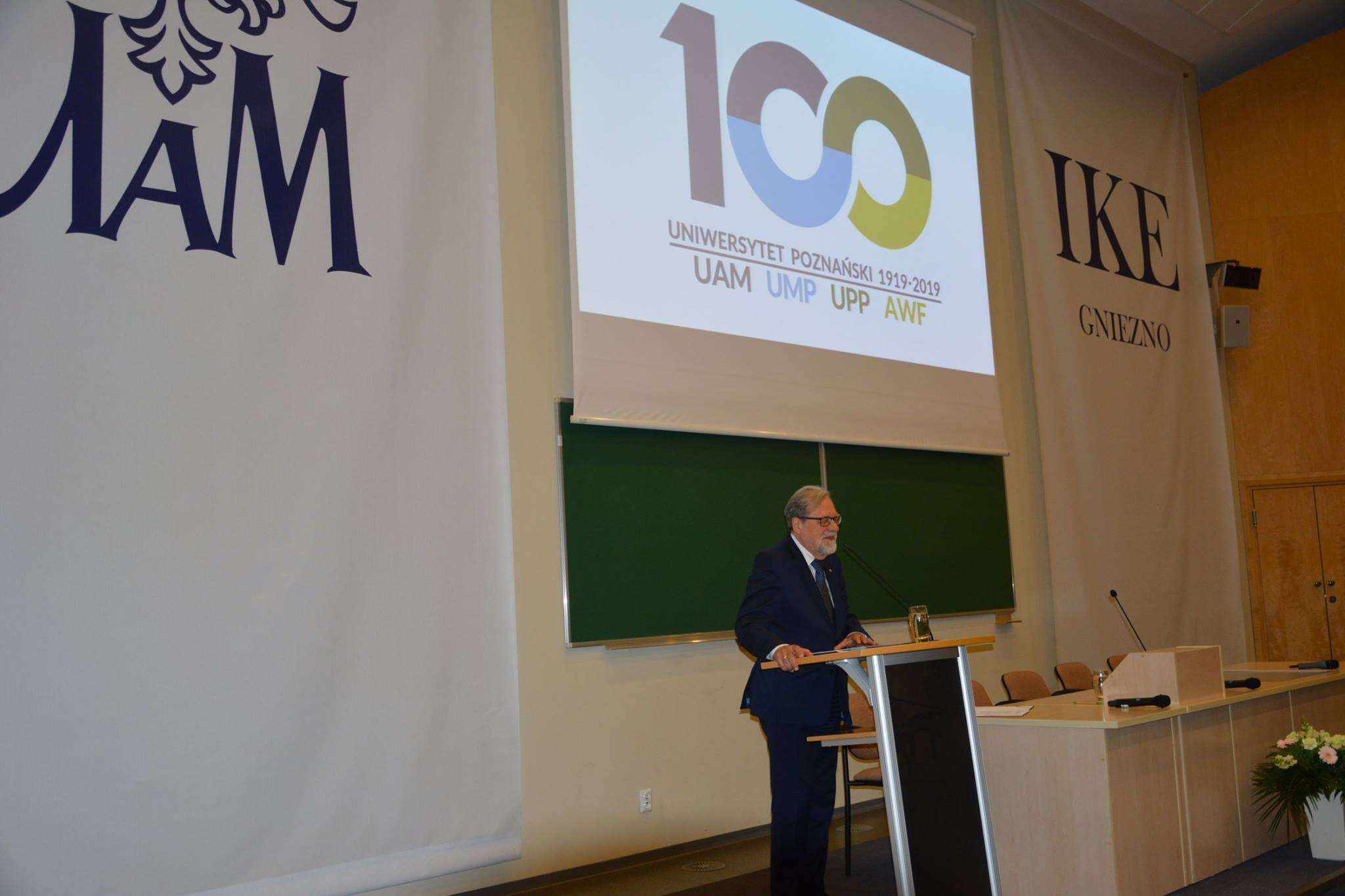 Obchody jubileuszu 100-lecia Uniwersytetu Poznańskiego w Instytucie Kultury Europejskiej