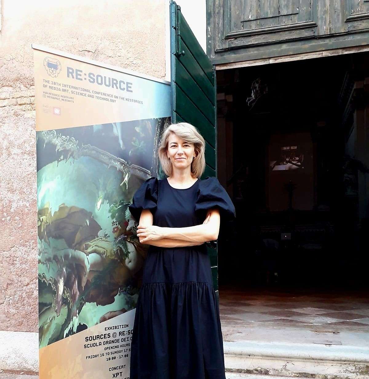 dr Sylwia Szykowna na konferencji w Wenecji